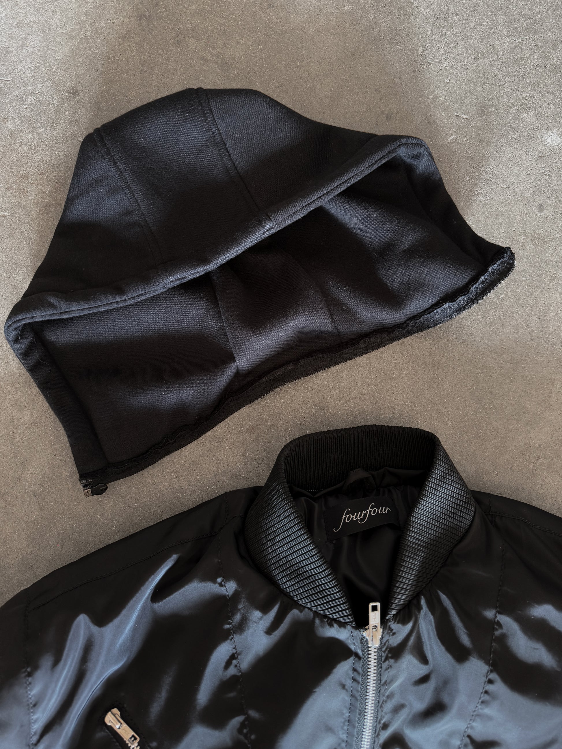 Hooded Bomber Jacket