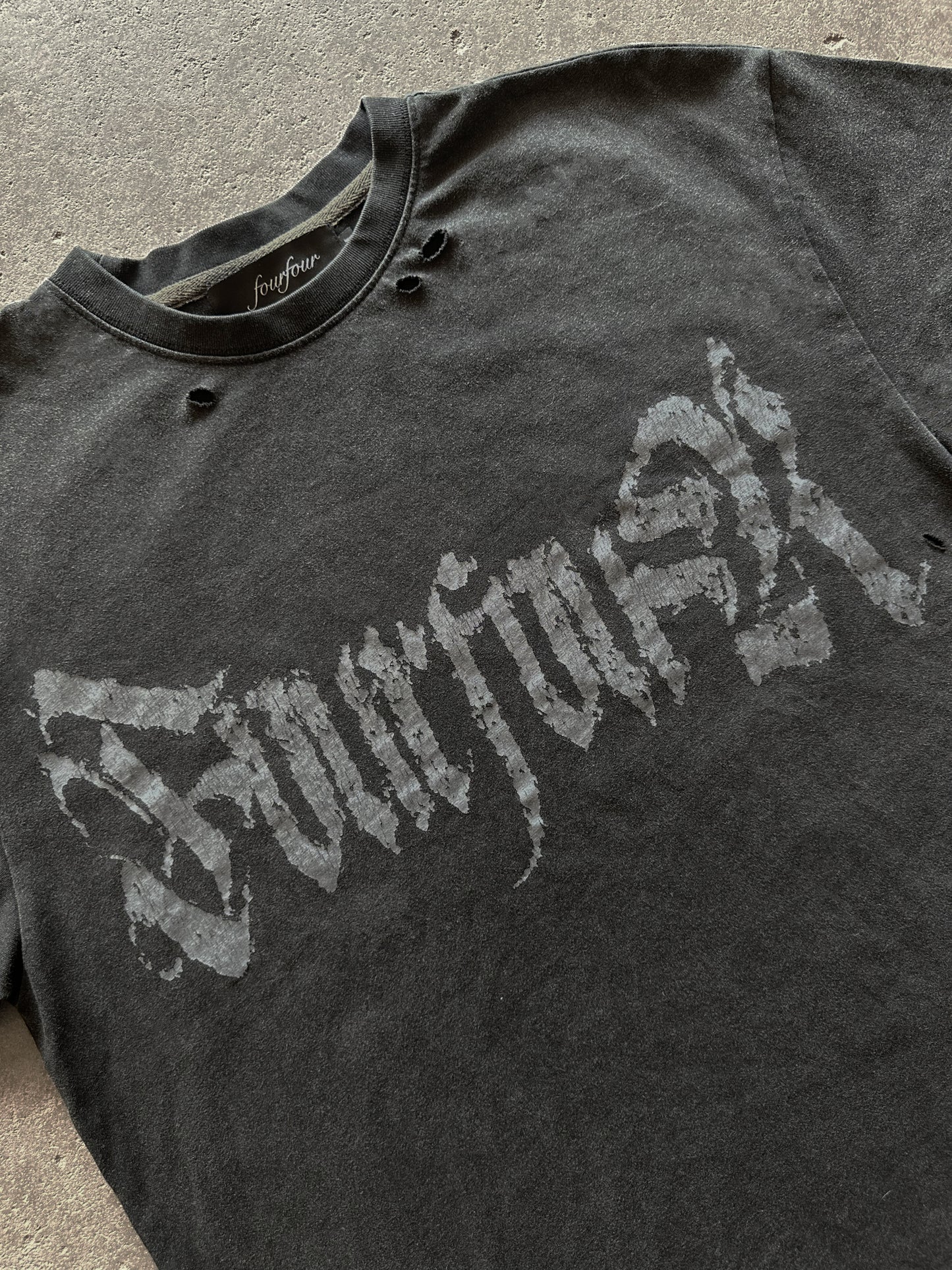 'Fourfour' Metal Graphic Tee