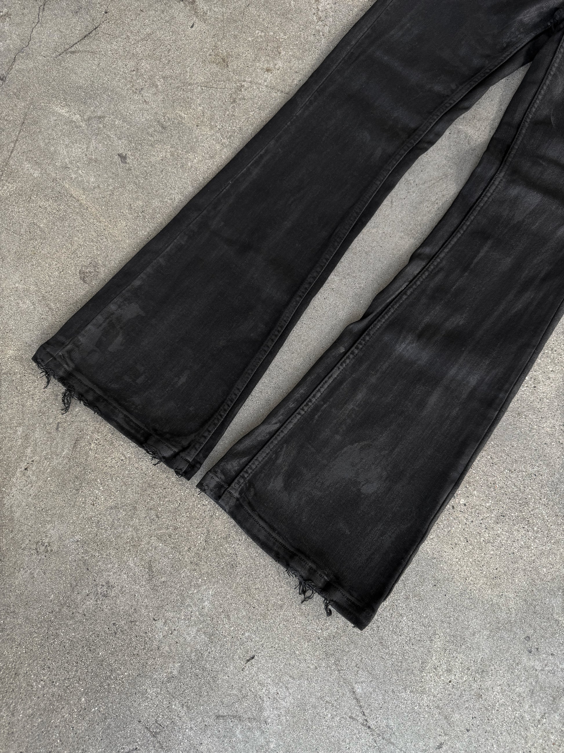 Hand Waxed Flared Denim (PRE-ORDER)